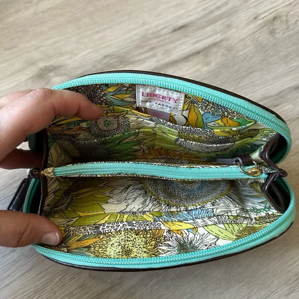 Liberty of London for Target Sunflower Print Zip Around Wallet
